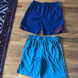 NWT (2) Mens Large basketball shorts